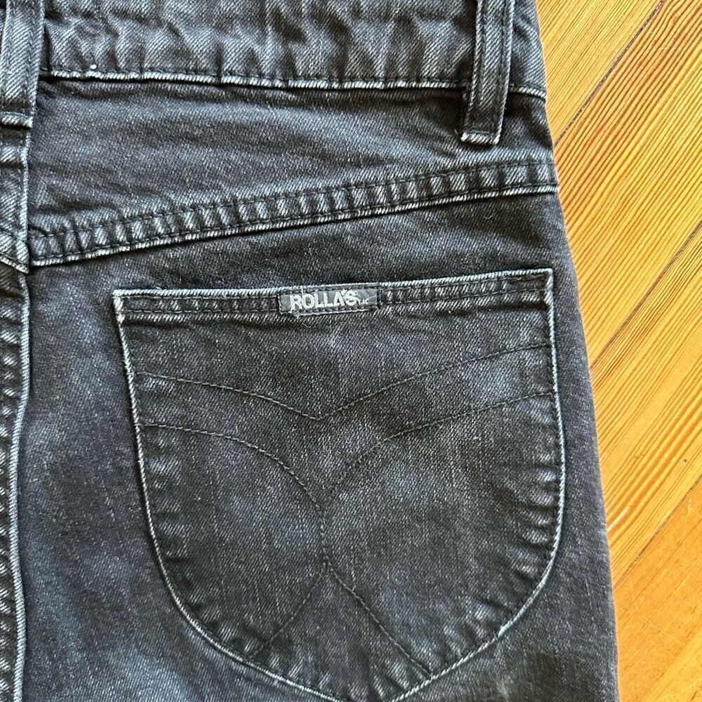 Rolla’s Original Straight Jeans in Comfort Jet Black Size 29 - Picture 3 of 5